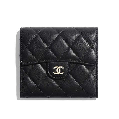 chanel classic small wallet.